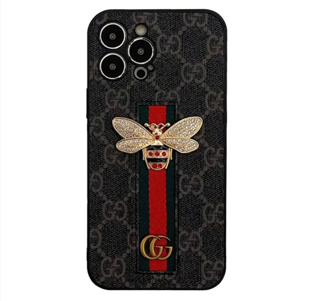 Bee Trendy Phone Case For iPhone With Hand Holder