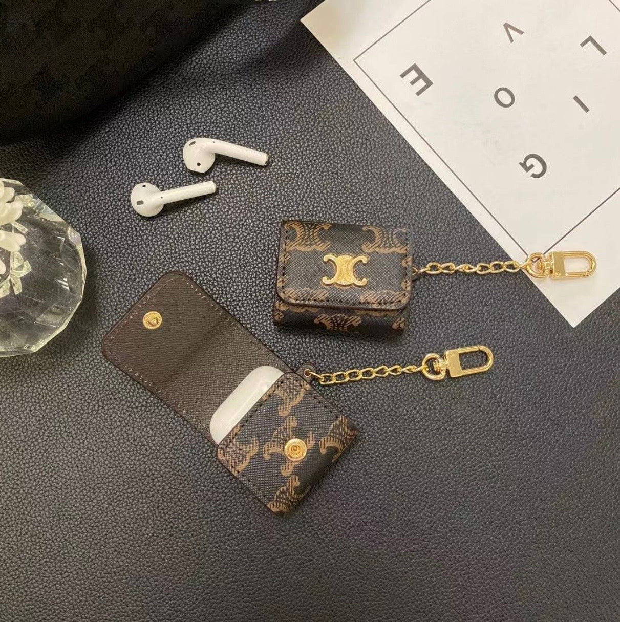 Designer Edition: Elegant Lady AirPods Case