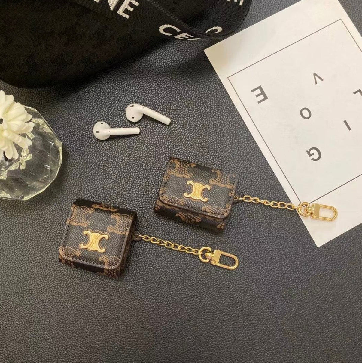 Designer Edition: Elegant Lady AirPods Case