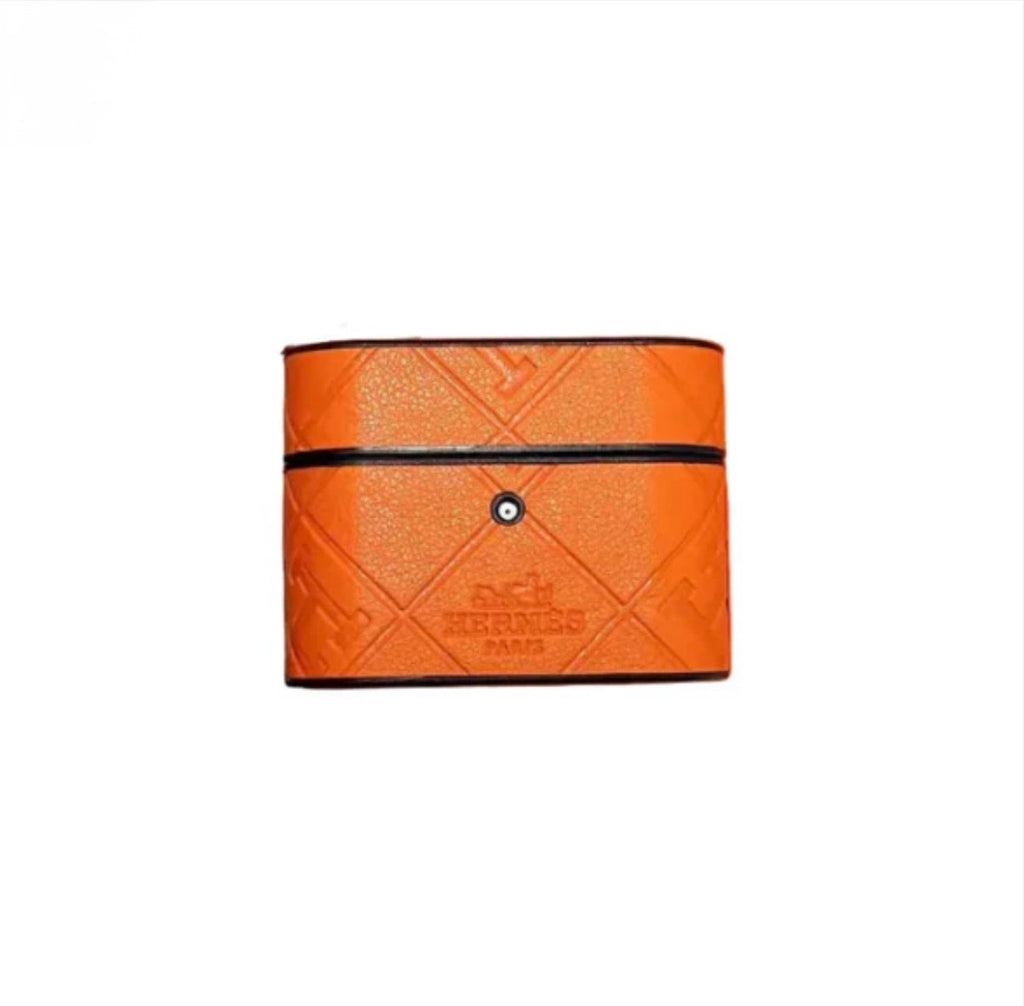 Leather Herme.s Bag For Airpods