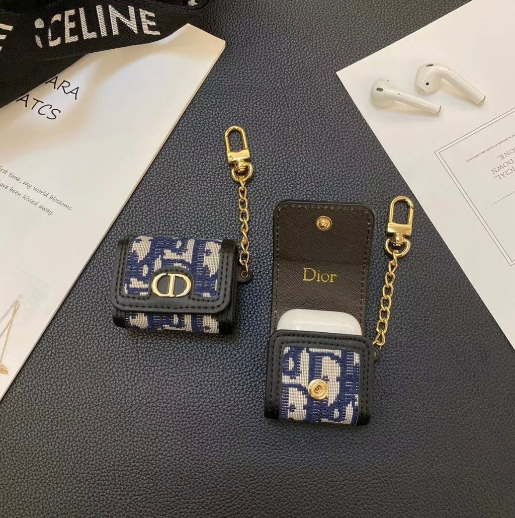 Iconic Luxury AirPods Case Fashionable Accessory