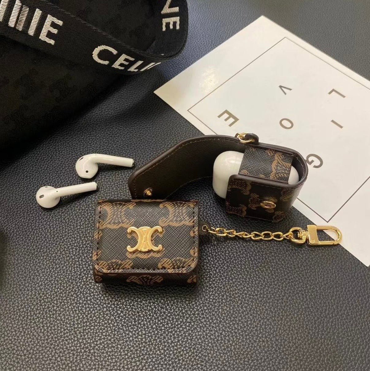 Designer Edition: Elegant Lady AirPods Case