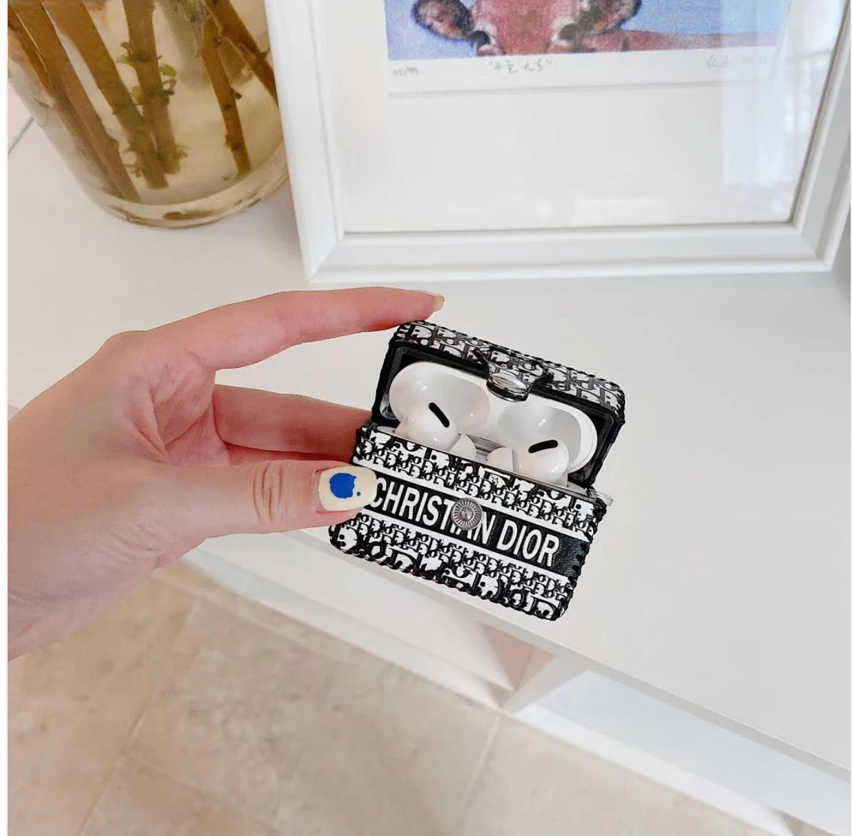 Luxury C.D Airpods Case